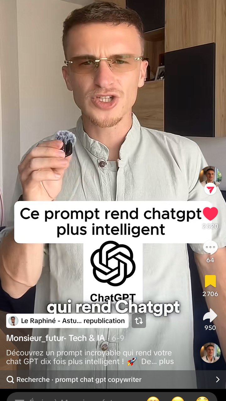 ChatGPT · Monsieur Futur